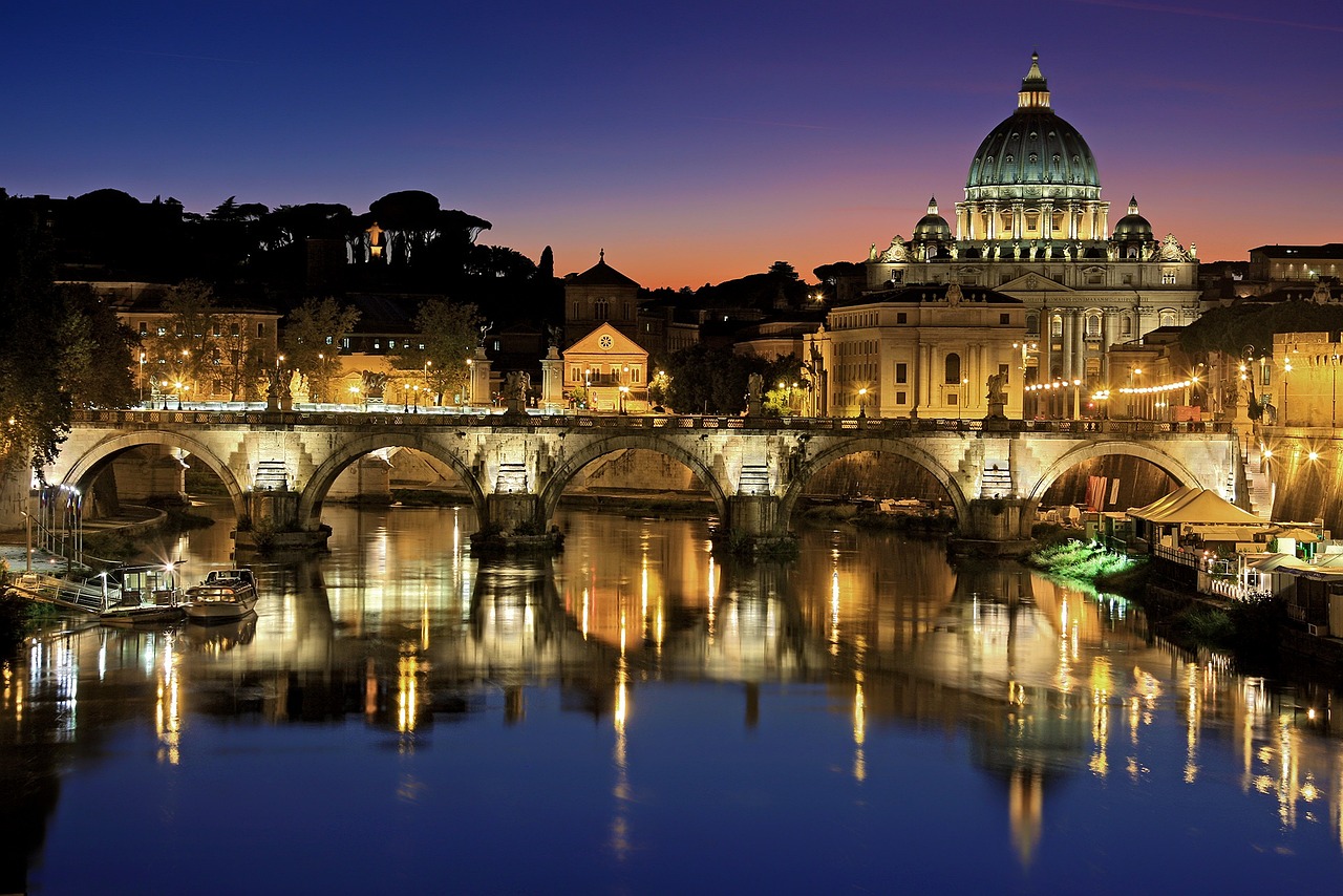 rome vatican city italy tiber 3021586